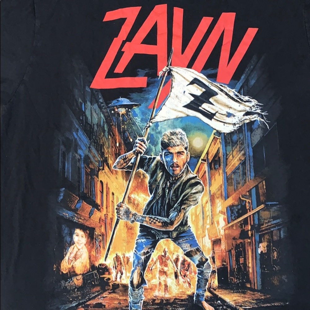 ZAYN Malik black T
